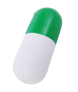 لعبة مكافحة الإجهاد بشكل كبسولة (Capsule Stress Toy) - مع الطباعة