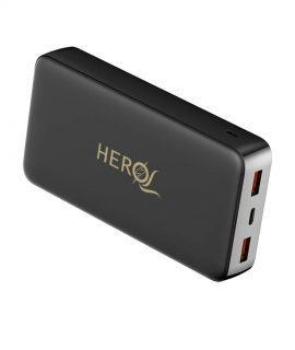باور بانك هيرو‎ سعة 20000mAh بتقنية QC 3.0 وتقنية PD